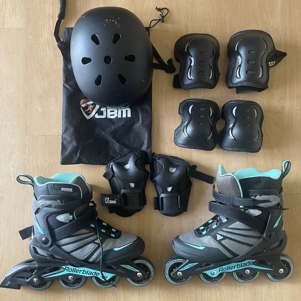 Rollerblades & pads